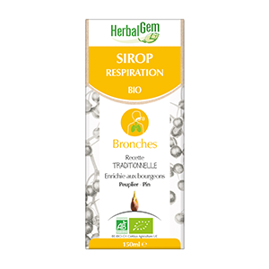 Sirop Respiration HerbalGem pour soigner un rhume